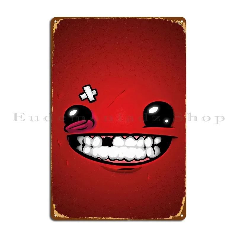 Faccia Super Carne Ragazzo! Fan Targa In Metallo Poster Wall Cave Living Room Wall Decor Poster Personalizzato Personalizzato In Latta