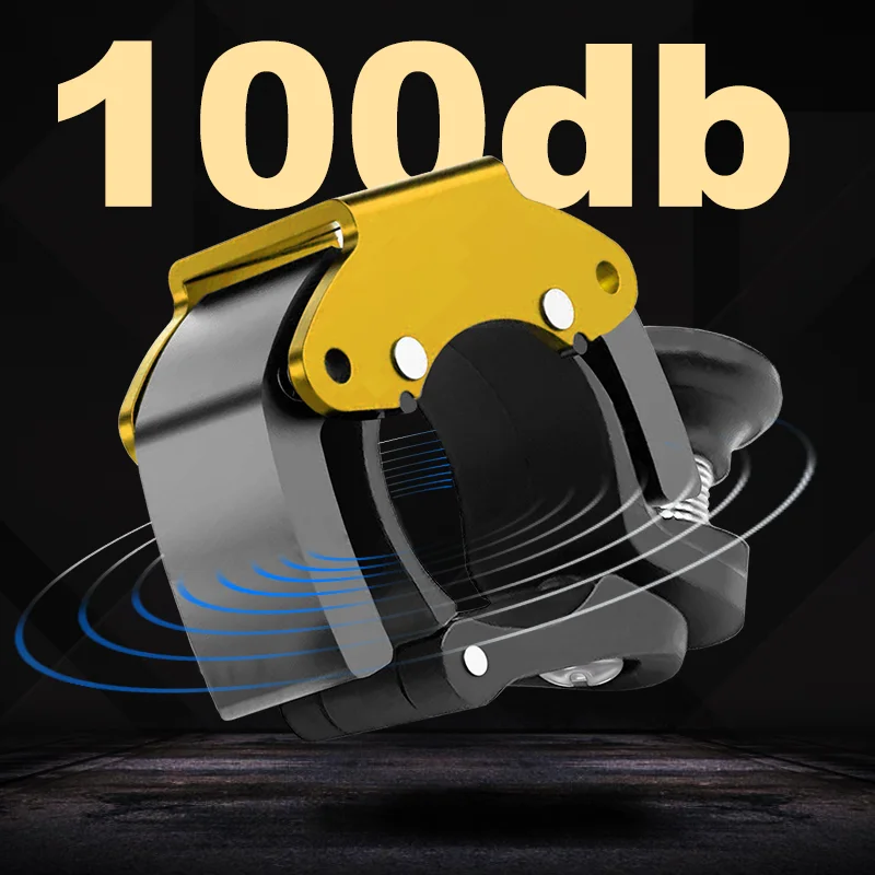 Bicycle Bell 90100db Waterproof Cycling Bike Bells Bike Bell Invisible