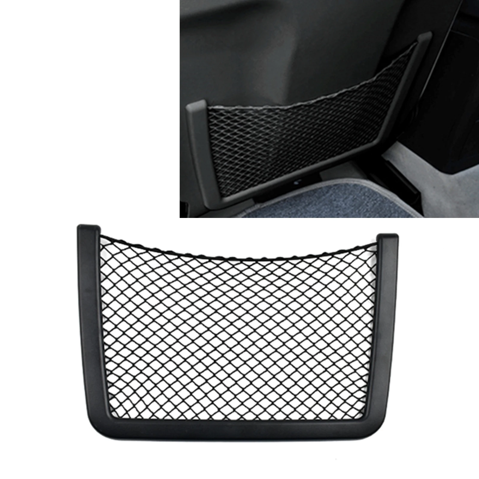 

Seat Back Backrest Pocket Panel Cover Trim Net Bag For Mercedes Benz A-Class W169 B-Class W245 2008-2012