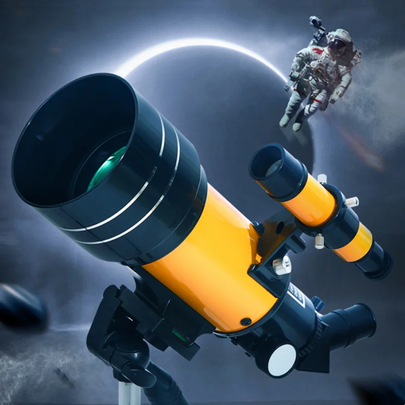 

150 Time Professional Astronomical Telescope for Space Monocular 70MM Eyepiece Powerful Binoculars Night Vision for Star Camping