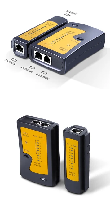 TESTEADOR PARA CABLE RJ11/RJ12/RJ45 NANOCABLE