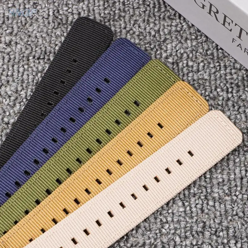 Quick Release Weave Nylon Strap with Stainless Steel Buckle - Waterproof Wrist Bracelet
