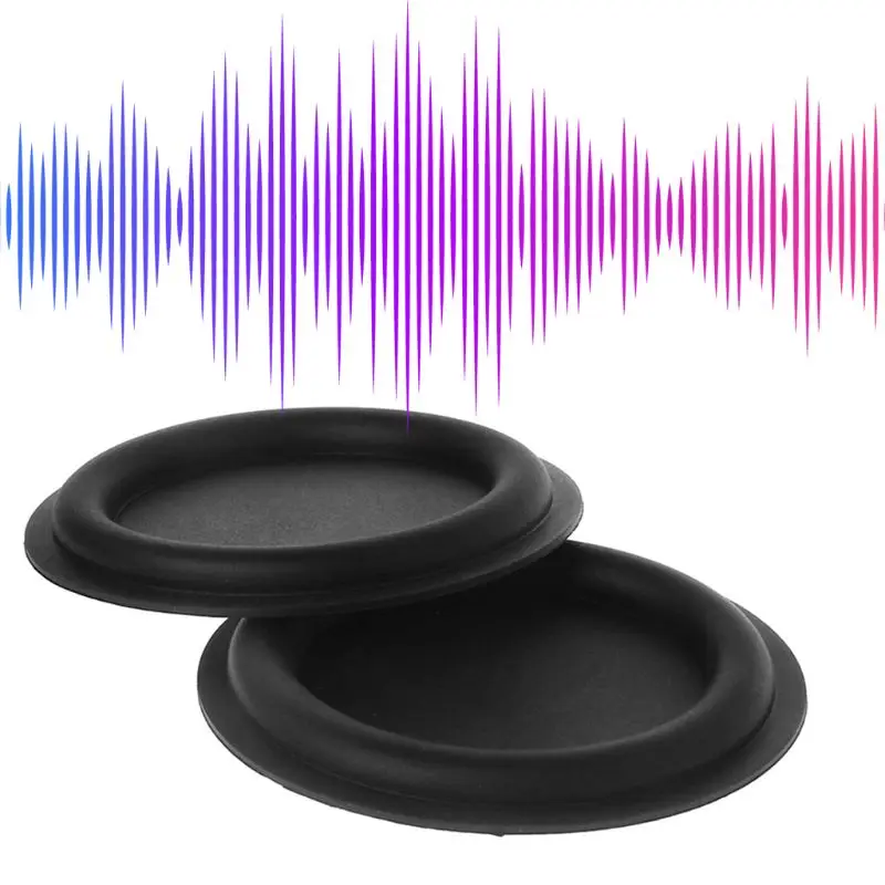 Dual Audio Bass Diaphragm Vibration Membrane Passive Radiators for DIY Home Theater Speaker Repair