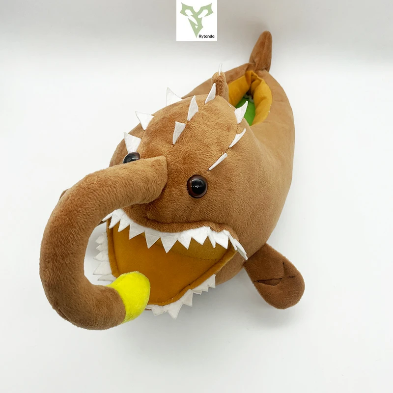 New Lantern Fish Plush Slipper Simulation Monkfish Lophiiformes Indoor House Shoes Warm Plush Slipper Women Men Christmas Gifts 3