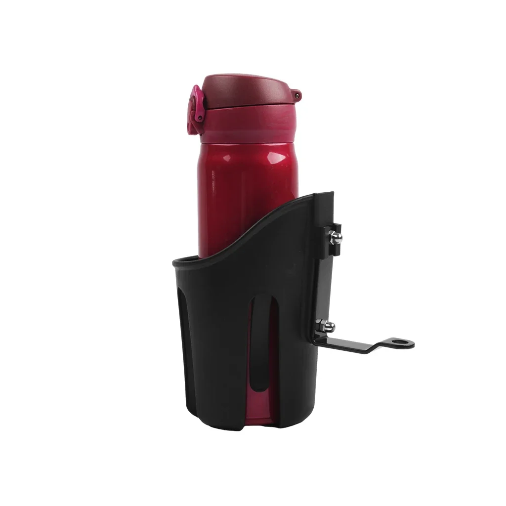 Universal Motorcycle Bike Cup Holder, Handlebar-Mounted Drink Bottle Rack, Easy Install Outdoor Travel Cycling Accessory, Secure