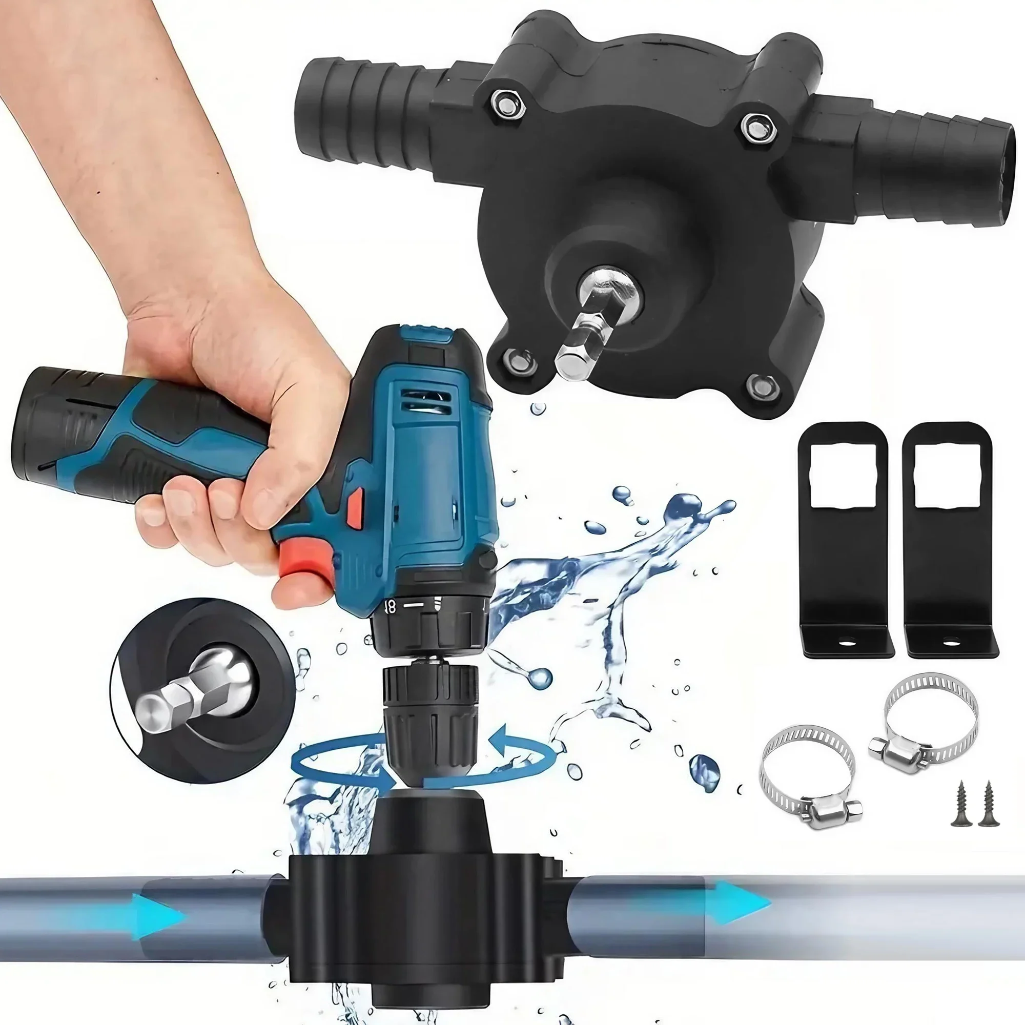 Water Pump Accessories Portable Electric Drill Pump
