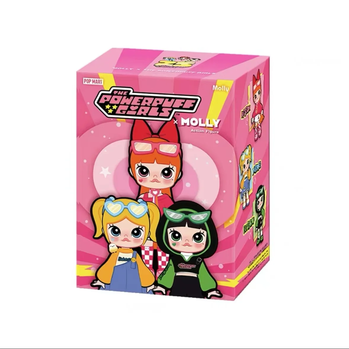 Molly powerpuff BJD 3ピース　アソートボックス Pop Mart Molly x Powerpuff Girls Series BJD Sealed Case (3
