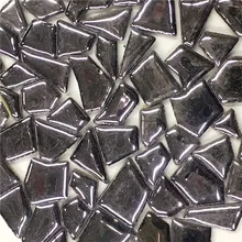  4.3oz/122g Polygon Porcelain Mosaic Tiles DIY Craft Ceramic Tile Mosaic Making Materials 1-4cm Length,1~4g/pc,3.5mm Thickness 