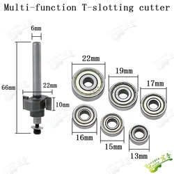 Precision Guitar Trim Cutter with Bearing - Enhanced Trimming Tool (22 - 10)