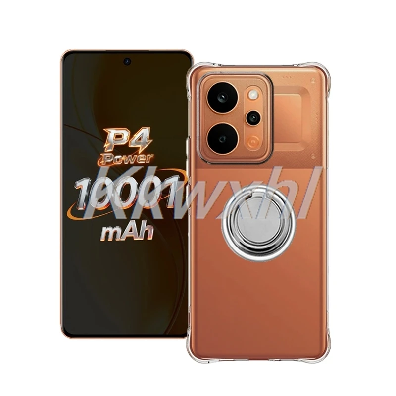 Enhanced Product Title: Durable Shockproof Phone Case with Back Ring Holder
