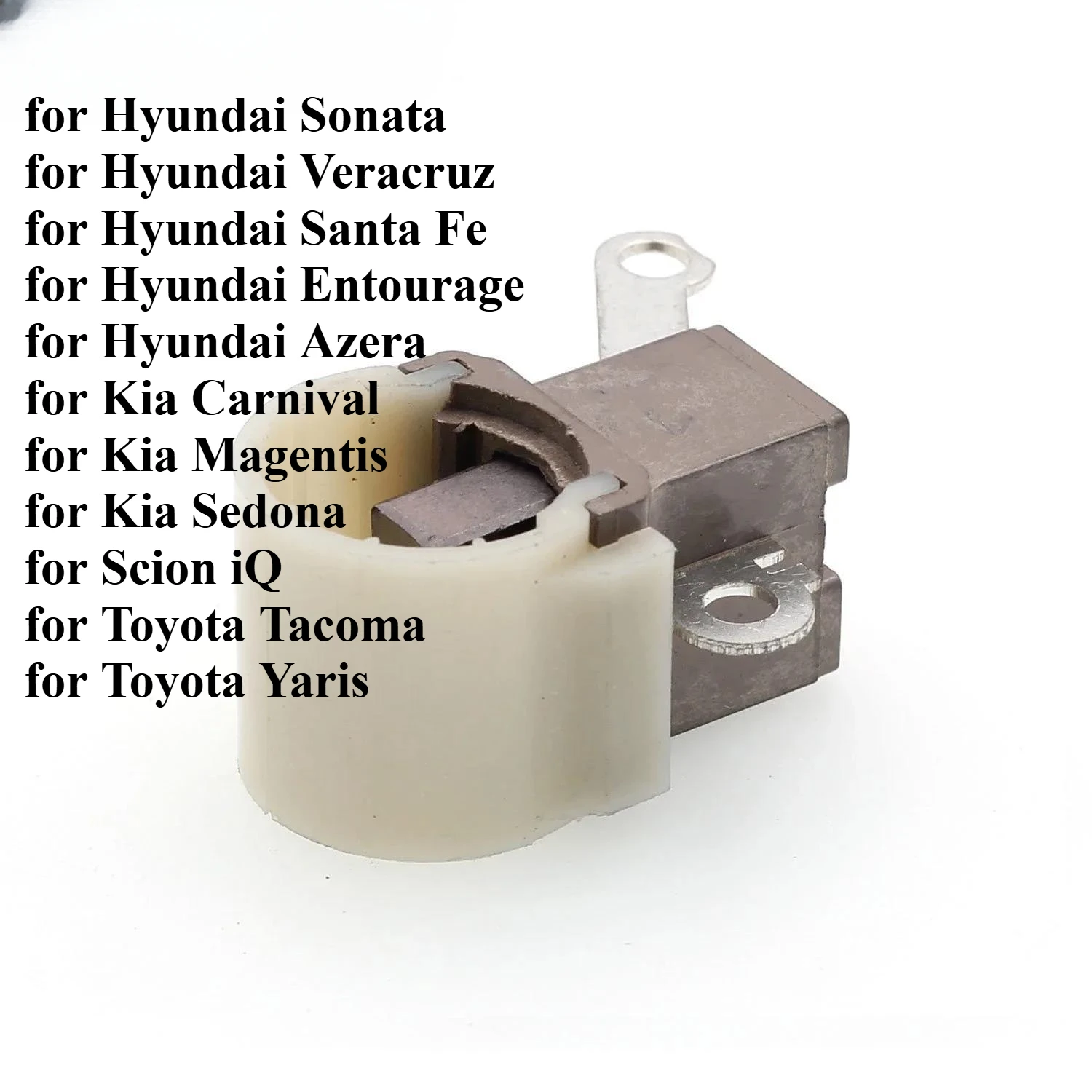 Cooper for Hyundai Sonata Veracruz Santa Fe Entourage Azera Generator Toyota Yaris Carbon Brush Holder Alternators