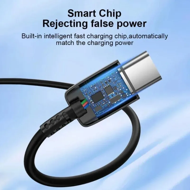 삼성 갤럭시 S26 S25 S24 S23 울트라 노트 10 5G A53 A54용 3개입 PD 100W USB 타입 C 케이블, 초고속 충전 USB C 데이터 케이블