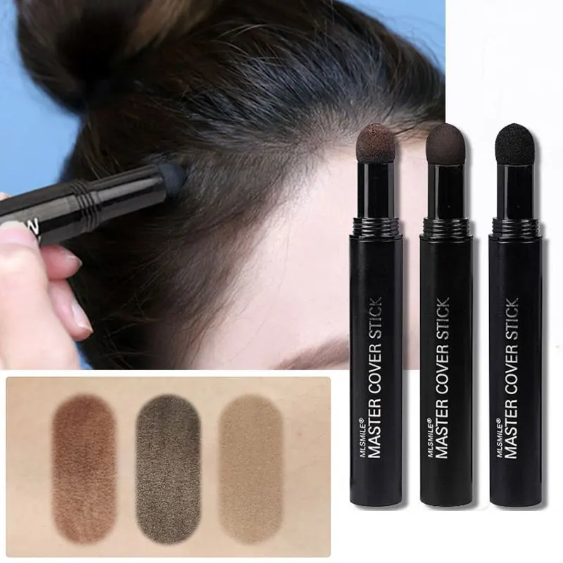 

1.2g 4Colors Hairline Concealer Pen Natural Hair Root Edge Blackening Multi-use Shadow Powder Nose Shadow Makeup Supplies