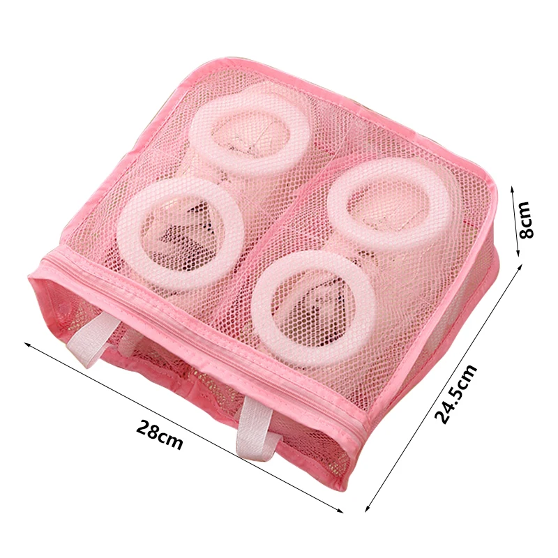 Sac de chaussure de lavage réutilisable super épais avec fermeture à  glissière (L + XL) - Sac de lingerie pour machine à laver, lave-chaussures,  sac de séchage de chaussures - Pack 2