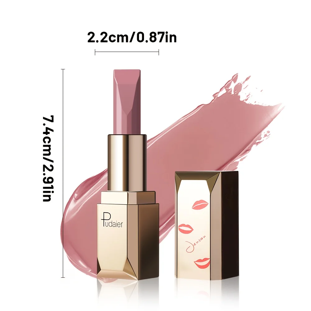 Matte Velvet Matte Lipstick - Smooth And Light. High Pigment, Long-term Wear, Non-drying Formula. Long-lasting Stain Resistance,_voghion.com