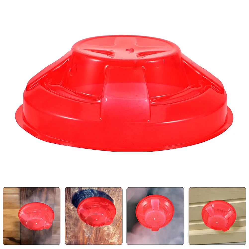 2 Pcs Smoke Dust Cover Air Fryer Oven Smokes Alarm for Cooking Plastic Induction