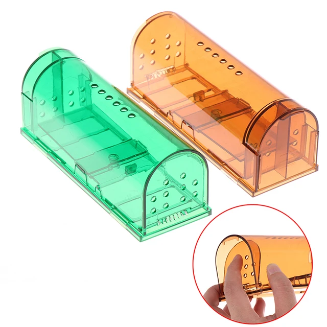 Reusable Small Smart Mousetrap Mice Piege Rat Trap Rodent Catcher Mousetrap  Live Mouse Trap Humane Clear No Kill Pest Control - AliExpress