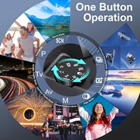 72MP Digital Camera for Photography 4K WiFi Livestream Webcam Video Camera for YouTube 12X Optical Zoom Auto Focus Vlog Camera - Image 6