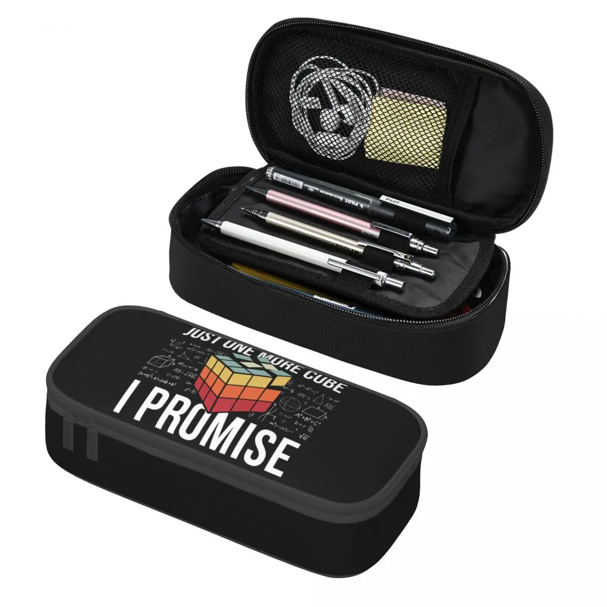 

Пользовательский только один внешний аккумулятор для мальчиков и девочек большой емкости Рубик Rubix учителя математики ручка сумка коробка канцелярские принадлежности