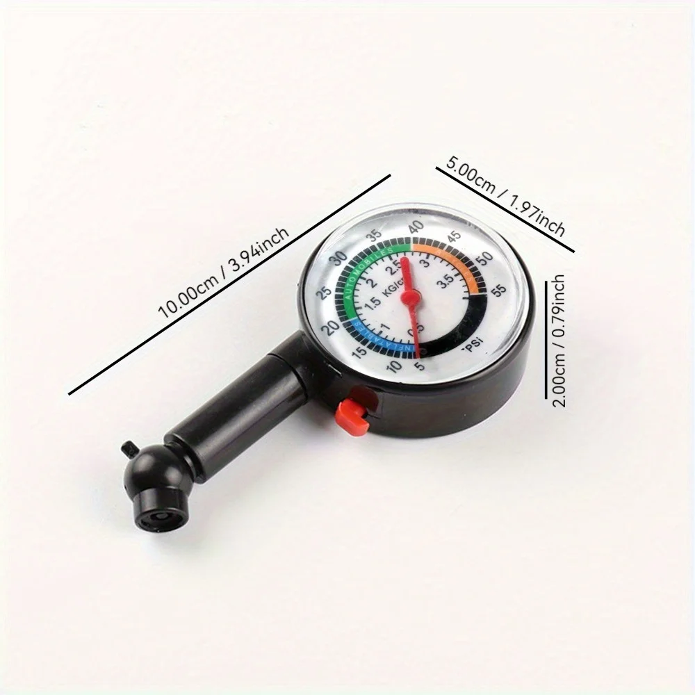 1pc Tire Pressure Gauge Car Tire Pressure Meter Car Tire Pressure Watch High Precision Tire Pressure Monitor 3