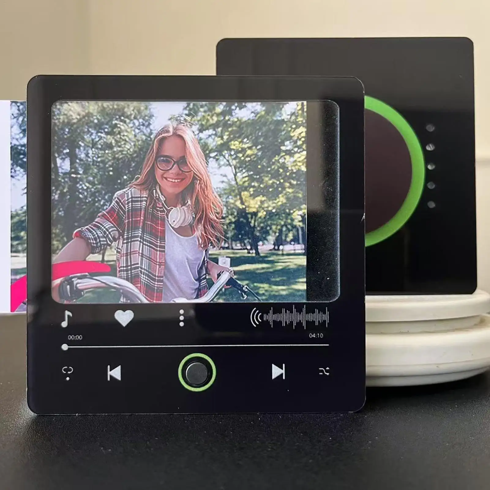 แม่เหล็กติดตู้เย็นรูปภาพอะคริลิค ทำมือ ของตกแต่ง ของที่ระลึก สำหรับเป็นของขวัญวันวาเลนไทน์ 1