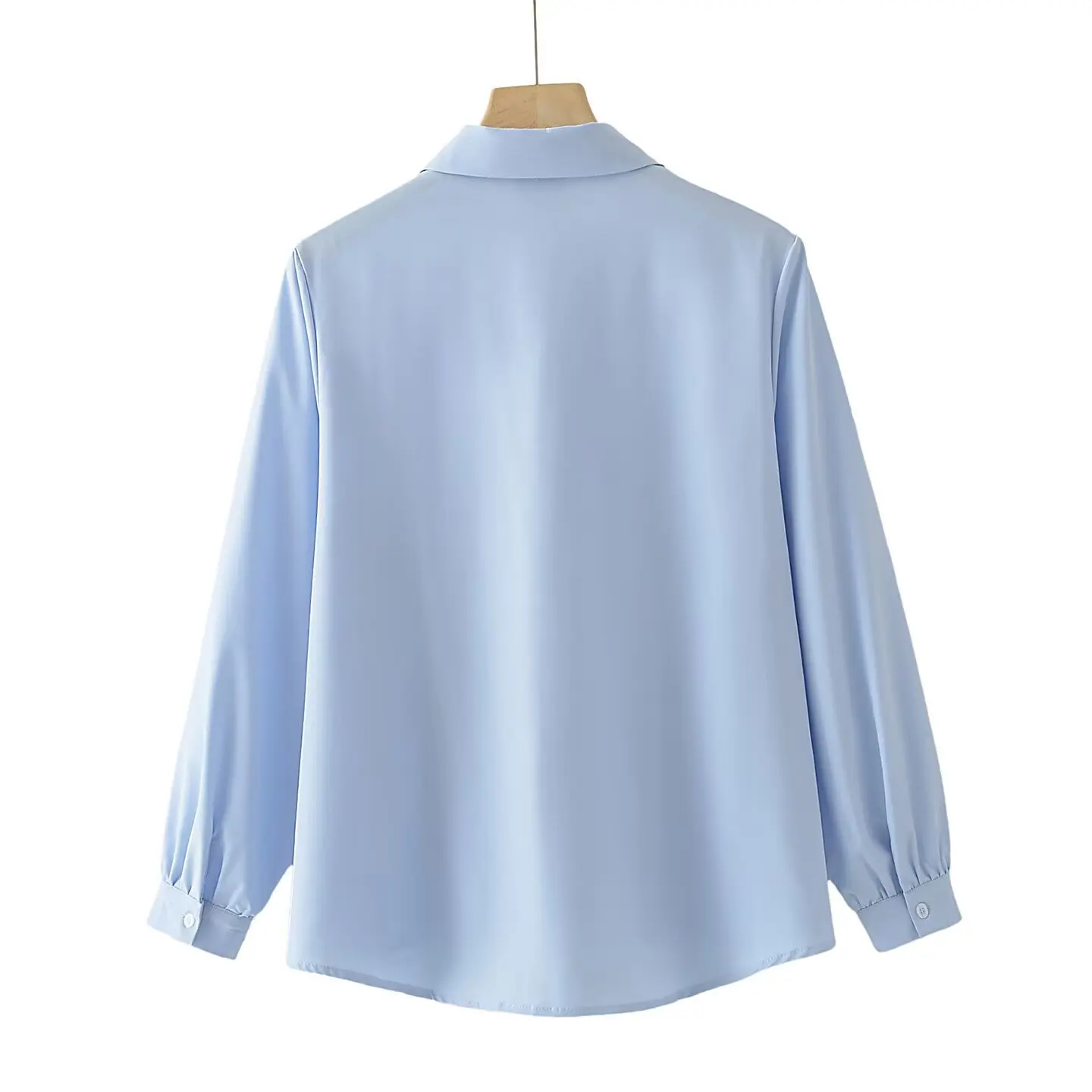 Fashion Plus Size Women's Blouses Autumn New Style Simple Waist Pleated Long Sleeve Shirt Casual Tops 449
