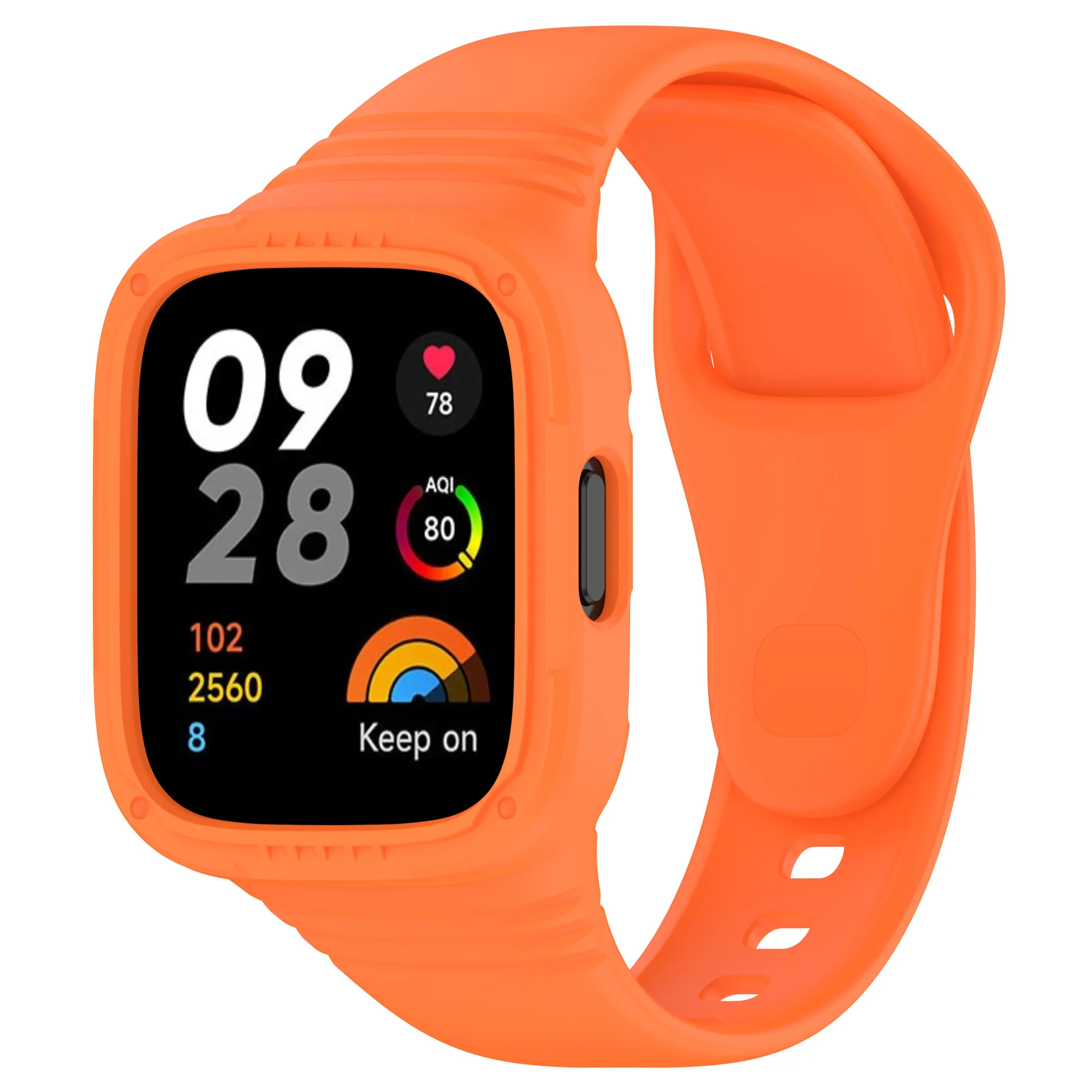 Silicone Strap with Protective Case