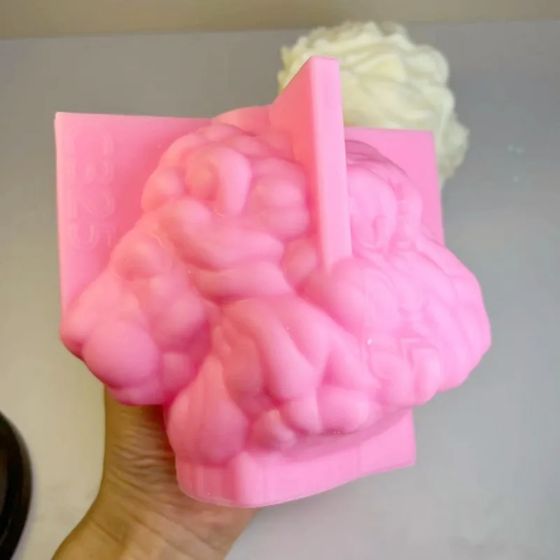 Pot De Bougie En Forme De Maison, Moule En Silicon... – Grandado