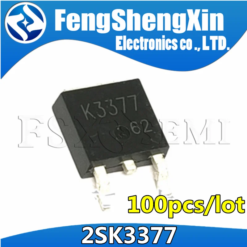 

100pcs 2SK3377 TO-252 K3377 TO252 MOS