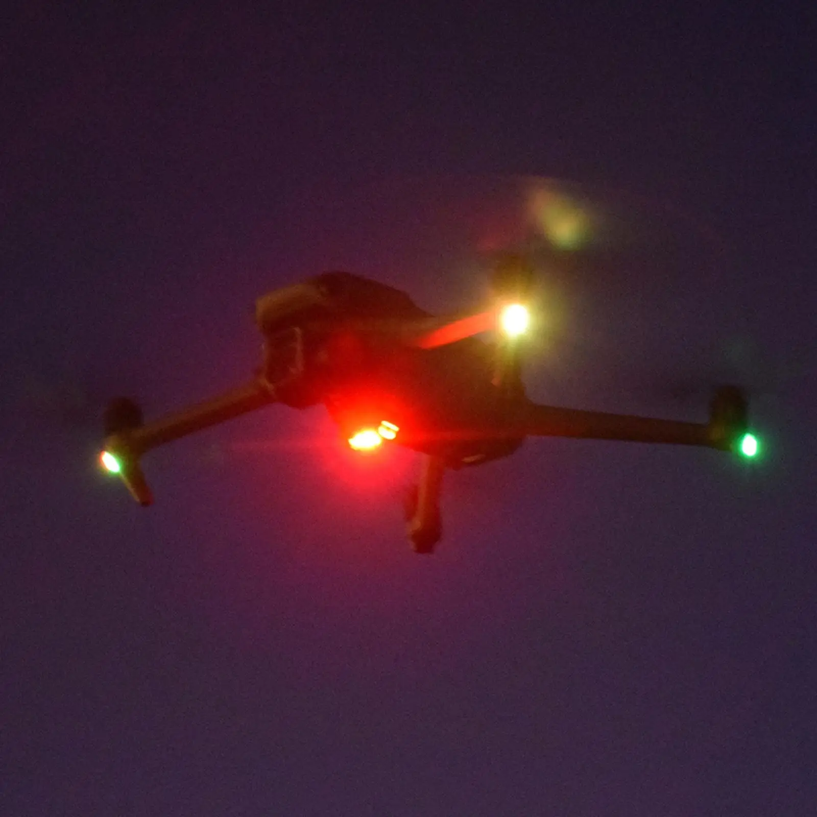 Kit éclairage stroboscopique drone - 4 couleurs, 22 modes, batterie 90mAh