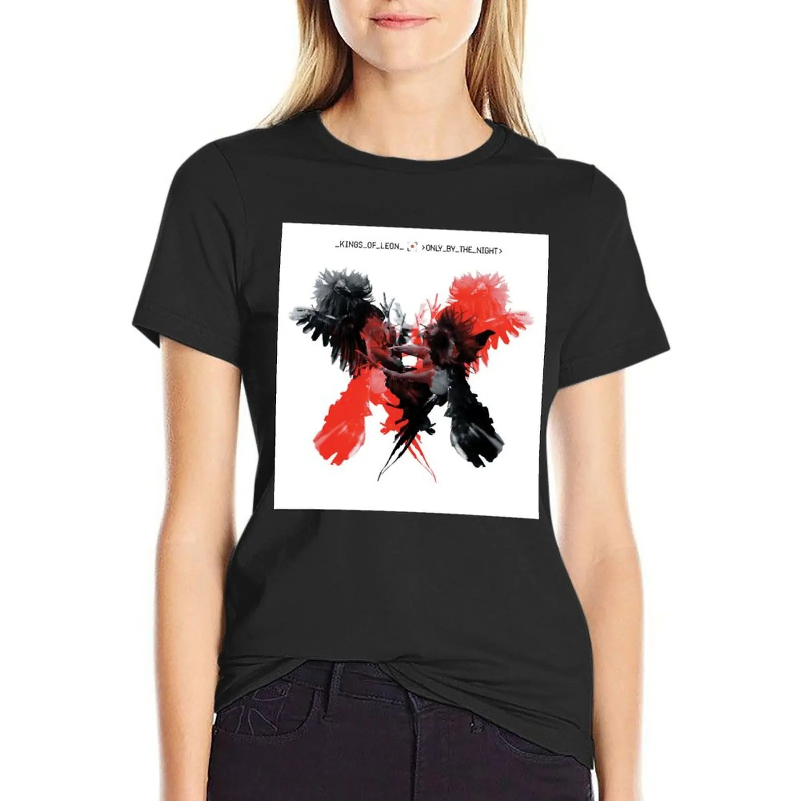 

Kings of Leon only by the night T-Shirt anime clothes summer top plus size tops Summer Women's clothing