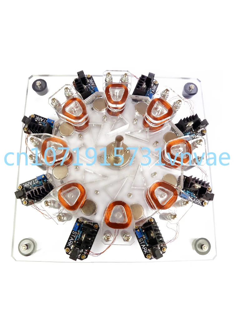 

Disc Radial Engine High-Power Motor Small Strong Magnetic Force Generator Experimental Model Gift Toys