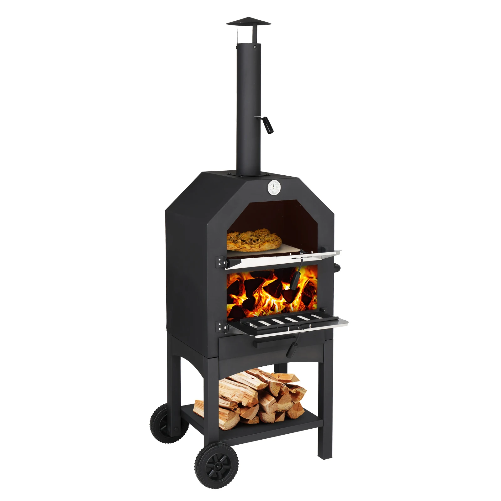 Outdoor Wood Fired Pizza Oven 1