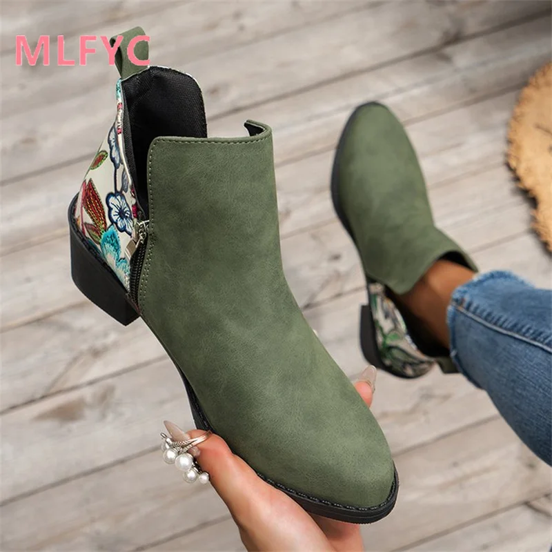 Winter Versatile Designer Autumn/Winter Short Tube Thickened Sole Cotton Shoes Fashion Women's Shoes Short Boots
