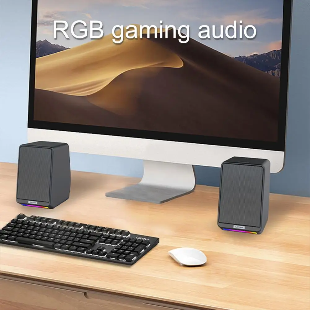 USB 인터페이스 1 쌍, 내구성 있는 인라인 볼륨 컴퓨터 오디오 발광 RGB 컴퓨터 오디오 핸즈프리 전화 PC 액세서리