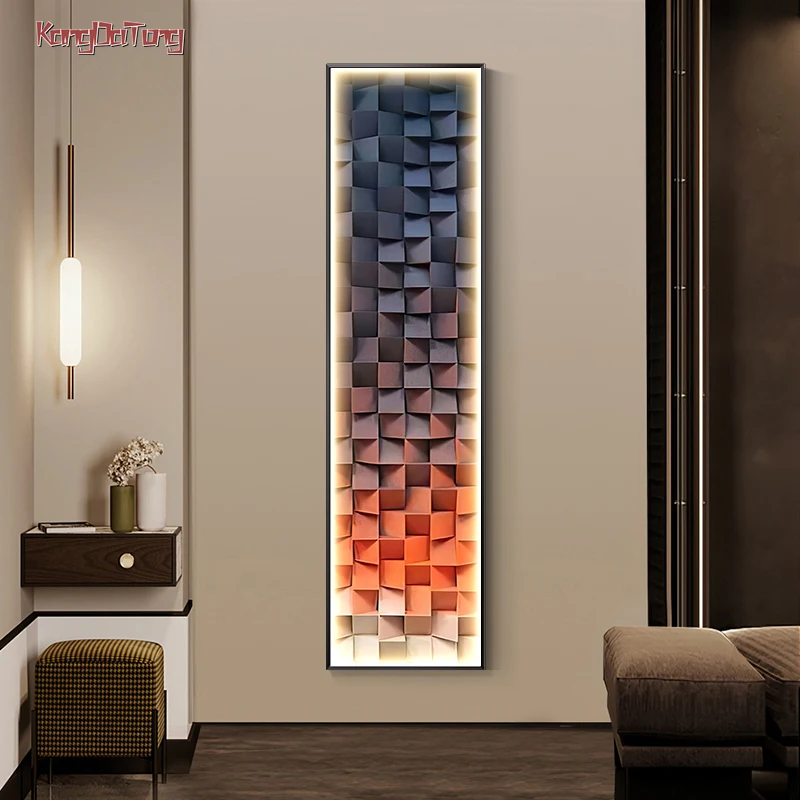 Modern-Vertical-Bar-Art-Luminous-Interior-Painting-Led-Wall-Hanging ...