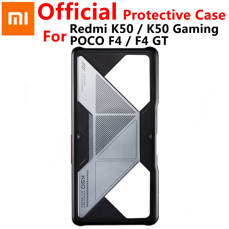 Original Xiaomi Redmi K50 /POCO F4 GT/ POCO F4 metal heat dissipation magnetic shell protective case For Xiaomi Redmi K50 phone protective case