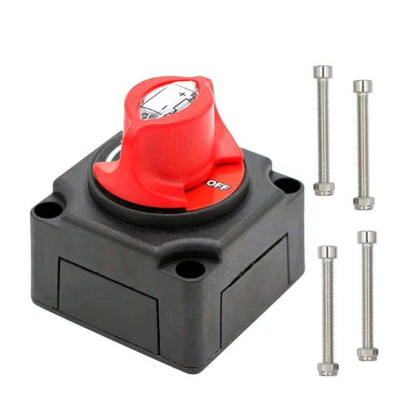 

12-48V Waterproof Heavy Duty Battery Power Cut Master Battery Switch for Car Vehicle RV