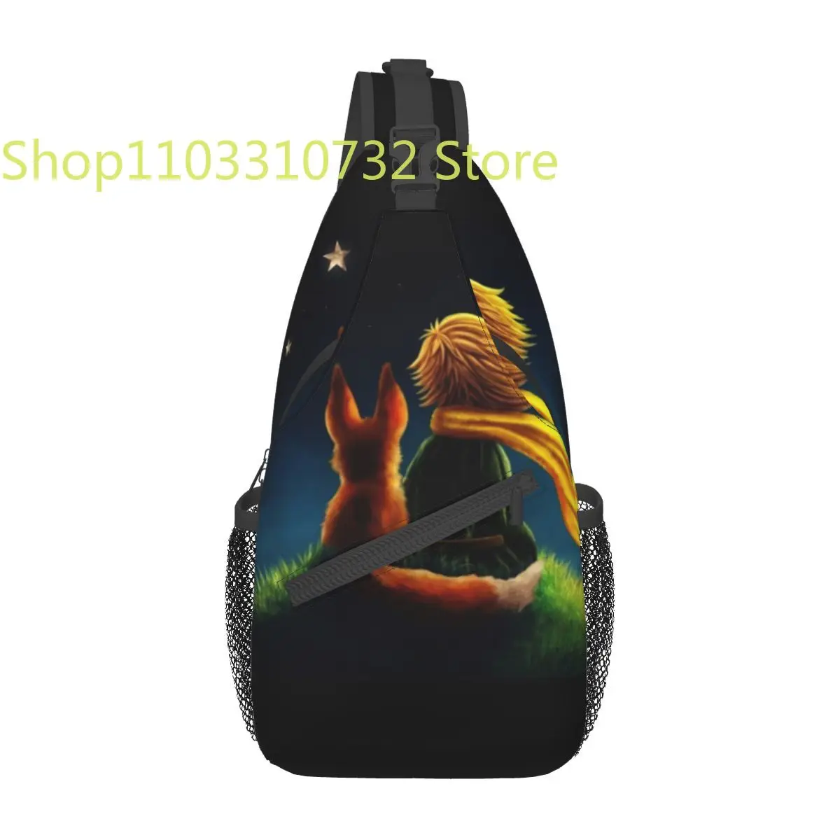 

The Little Prince Chest Bags Boy Novel Custom Shoulder Bag Cool Phone Crossbody Bag Travel Fishing Sling Bags