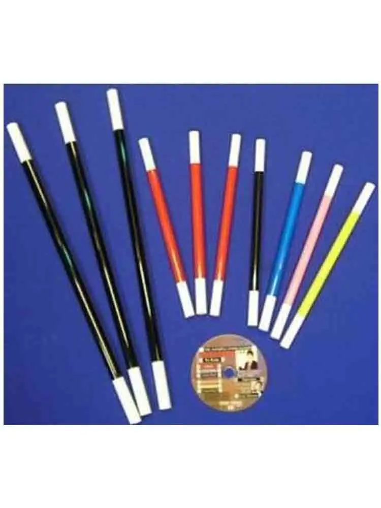 Manipulation Wands - Yo Kato (5 Colors As 1set, 1set=10pcs),Magic Cane,Accessories,Mentalism,Stage,Fun,Magia Toys,Joke,Gadget manipulation wands yo kato 5 colors as 1set 1set 10pcs magic cane accessories mentalism stage fun magia toys joke gadget