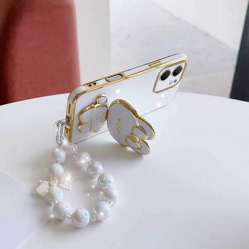 3-in-1 Phone Case Set with Lanyard and Stand Attachment