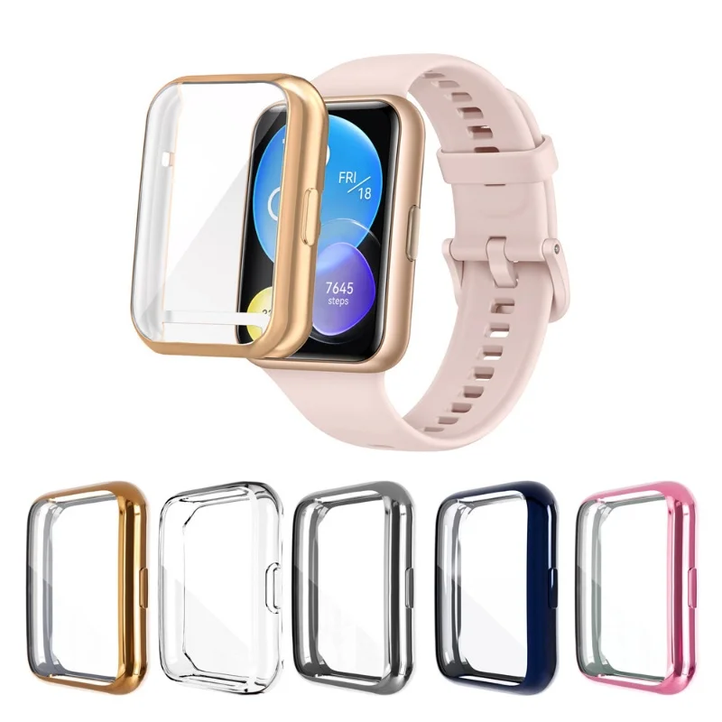 Durable Soft Protective TPU Watch Cover - Full Coverage Case
