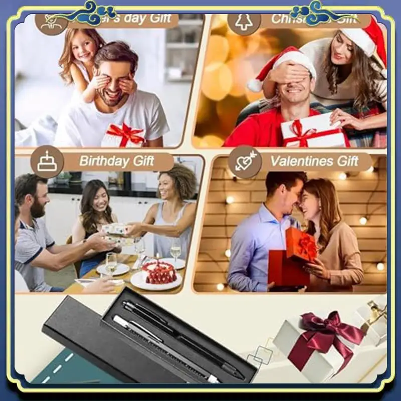 Stocking Stuffers Gifts For Men, Multitool Pen Set,Christmas Gifts For Men Who Have Everything,For Husband Boyfriend Durable
