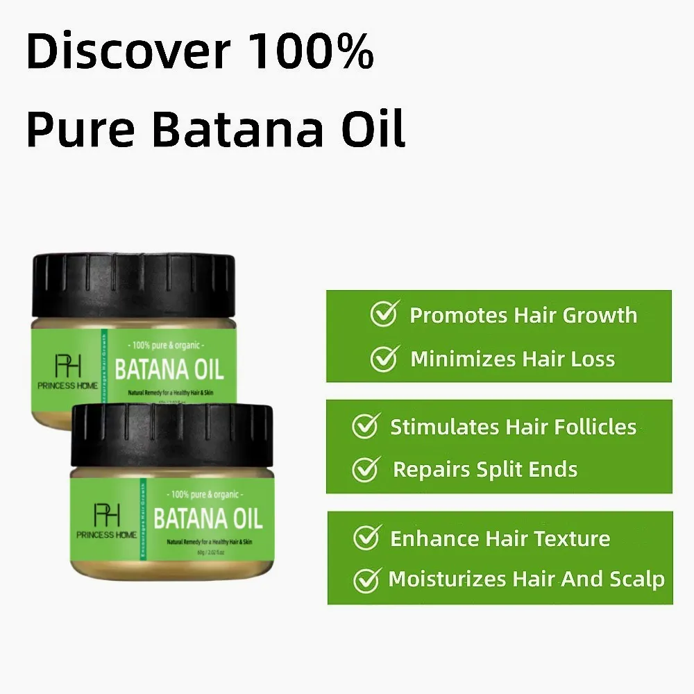 Honduras Batana Oil For Hair Growth Anti Break Women