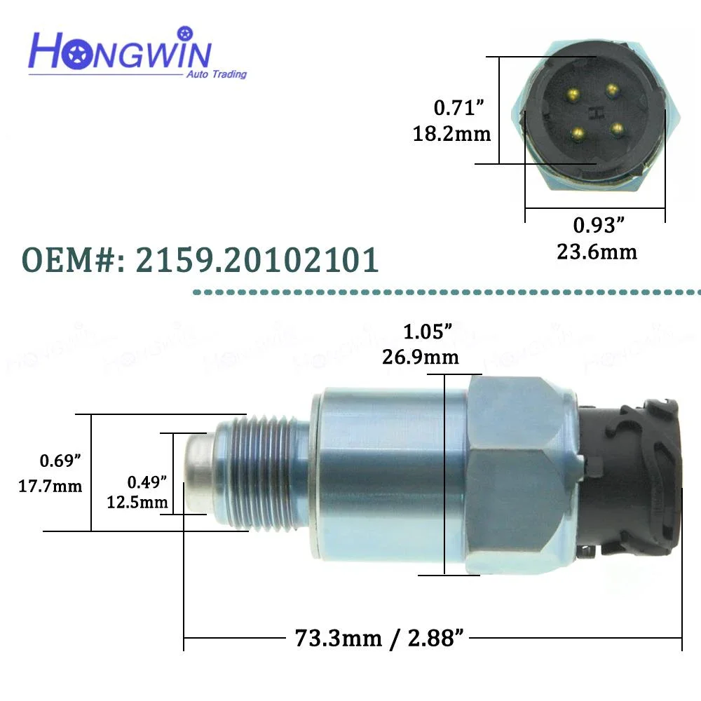Spot Goods Automobile Speed Odometer Sensor For Siemens Vdo Round Pins 2159.20102101 215920102101 2159-20102101