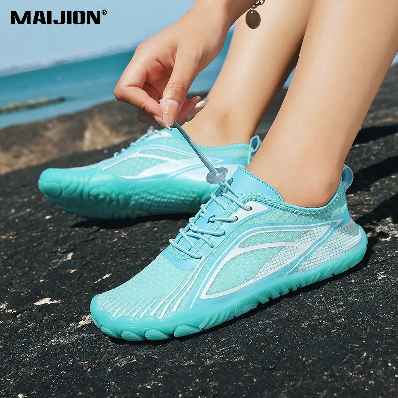 Non Slip Men Women Surfing Footwear Quick-Dry Barefoot Beach Water Sports Shoe Elastic Breathable Seaside Swimming Upstream Shoe