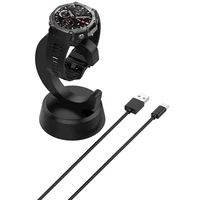 Stand Charger for Amazfit T-Rex 3 Pro/Balance 2/ Helio Strap Smartwatch Charging Dock Replacement with Cable Chip Protection - Image 6