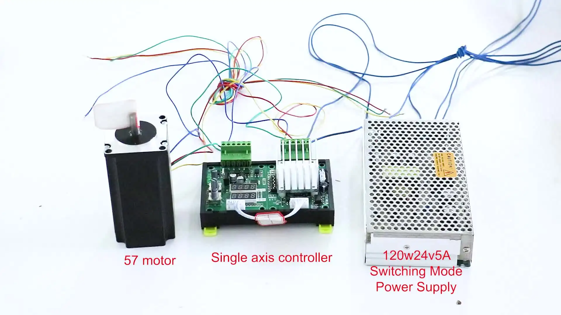専用)プッシャーモーター+速度調整用PCBセット シングル軸ステッピング
