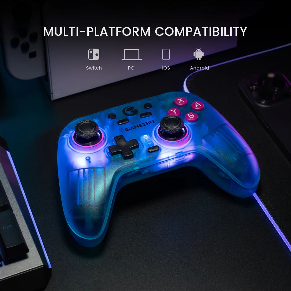 GameSir Nova  ġ Ʈѷ,   е, Ȧ Ʈ ̽ƽ, ٵ ġ  ȵ̵  PC