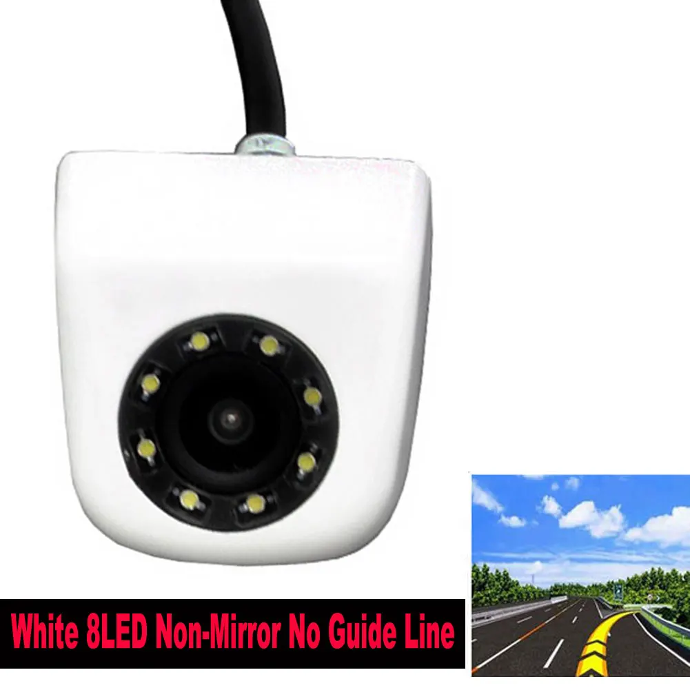 Factory CCD ccd Rearview Waterproof night 170 degree Wide Angle Luxur Car Rear View Camera Reversing Backup Camera 8LED 360 degree camera for car Vehicle Cameras